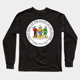 Delaware Coat of Arms Long Sleeve T-Shirt